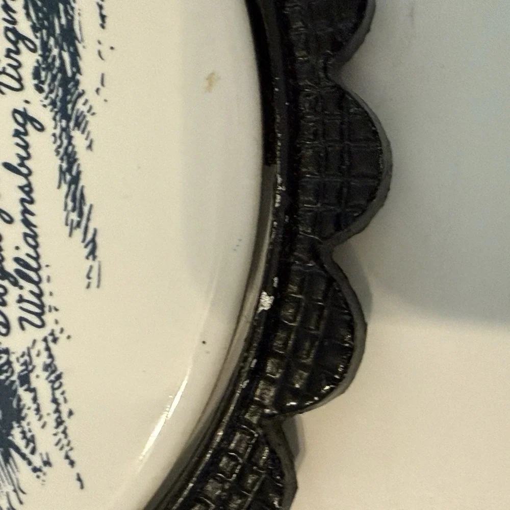 WILLIAMSBURG‎ VA. GOVERNOR'S PALACE CERAMIC TILE CAST IRON 8